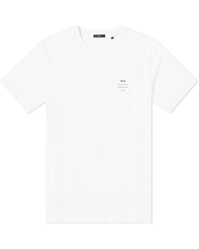 Neuw Organic Band T-Shirt - White