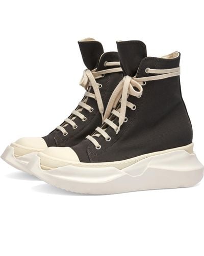 Rick Owens Abstract Sneakers - Black