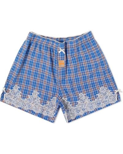 Martine Rose French Knicker Boxer Shorts - Blue