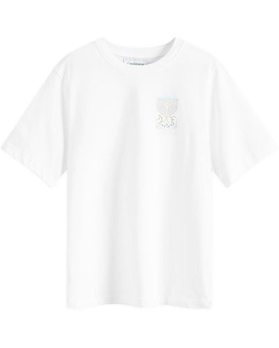 Casablanca Tennis Pastelle T-Shirt - White