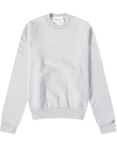 MKI Miyuki-Zoku Superweight Crew Sweat - White