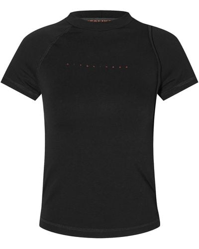OTTOLINGER Deconstructed T-Shirt - Black