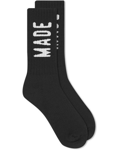 Human Made Hm Logo Sock - Black