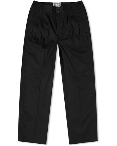 Garbstore Wide Easy Trousers - Black