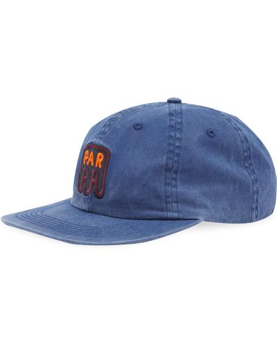 by Parra Fast Food Logo 6 Panel Cap - Blue