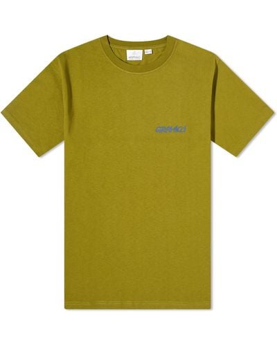 Gramicci Footprints T-Shirt - Green