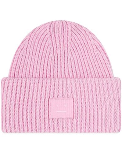 Acne Studios Pansy N Face Beanie - Pink