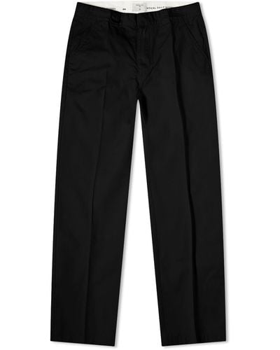 Percival Stay Press Auxillary Trousers - Black