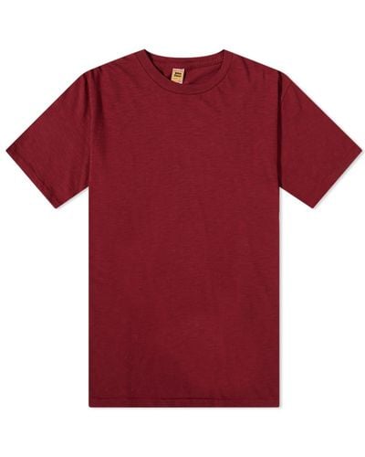 Velva Sheen Regular T-Shirt - Red