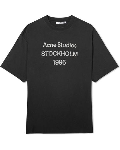 Acne Studios Exford 1996 T-Shirt - Black