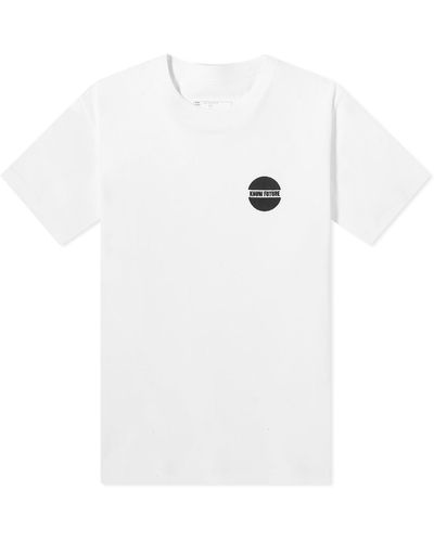 Sacai Know Future Logo T-Shirt - White