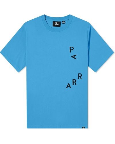 by Parra Fancy Horse T-Shirt - Blue