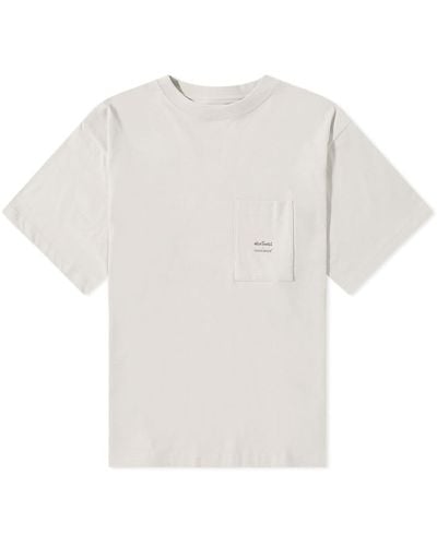 GOOPiMADE X Wildthings Graphic Pocket T-Shirt - White