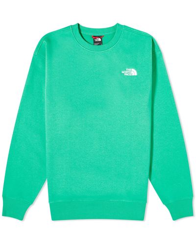 The North Face Essential Crew Sweatshirt - Green