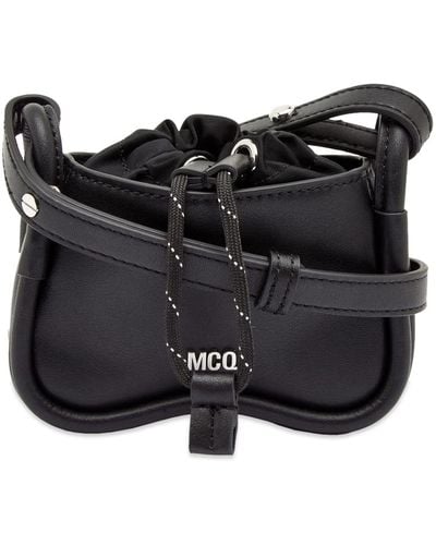 McQ Bpm Mini Cross Body Bag - Black