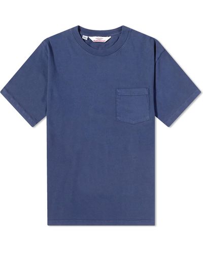 Battenwear Pocket T-Shirt - Blue