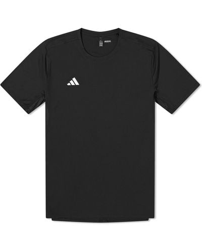 adidas Originals Adidas Adizero Running T-Shirt - Black