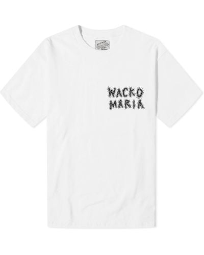 Wacko Maria X Neckface Type 5 T-Shirt - White