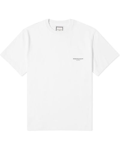 WOOYOUNGMI Square Logo T-Shirt - White