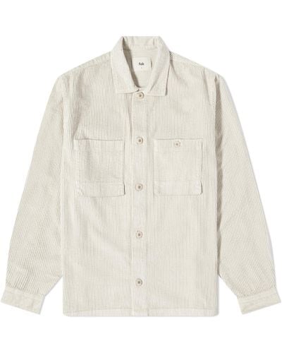 Folk Chunky Cord Shirt End Exclusive - White