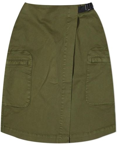 Gramicci Wrap Mini Skirt - Green