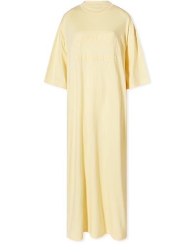 Fear Of God 3/4 Sleeve Dress - Yellow