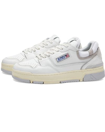 Autry Clc Low Leather Trainers - White