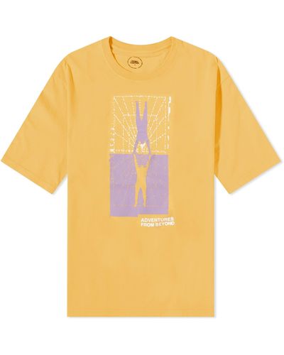 Magic Castles Mirror T-Shirt - Yellow
