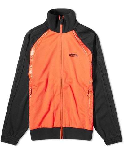 Moncler X Adidas Originals Zip Up Knit Track Jacket - Orange