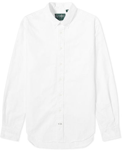 Gitman Vintage Button Down Oxford Shirt - White