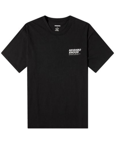 Neighborhood 20 Printed T-Shirt - Black