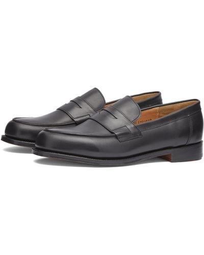 Grenson Epsom Penny Loafer - Black