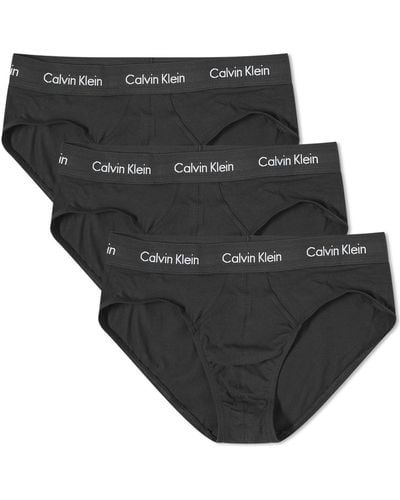 Calvin Klein Hip Brief - Black