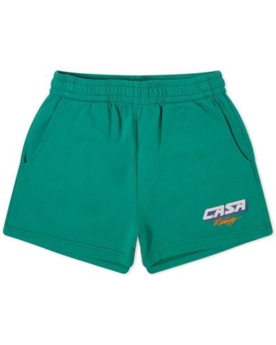 Casablancabrand Sweat Shorts - Green