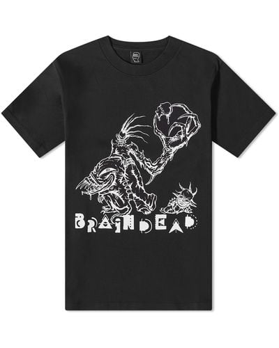 Brain Dead Monster Mash T-Shirt - Black