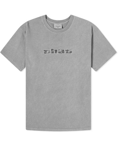 thisisneverthat Big Initial T-Shirt - Gray