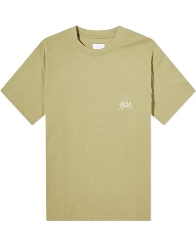 Roa Graphic T-Shirt - Green