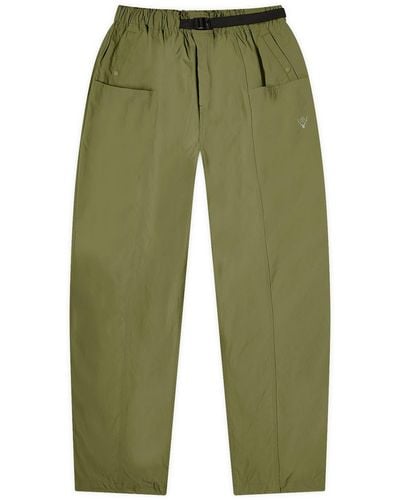 South2 West8 Belted C.S. Pants - Green