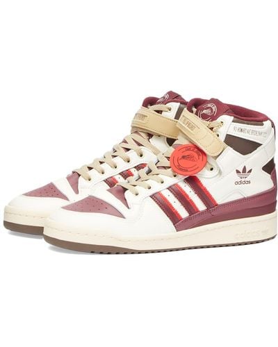 adidas Forum Hi-Top 84 'Cut&Slices' Trainers - Pink
