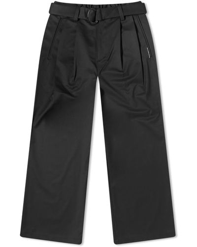 F/CE Tech Wool Waterproof Wide Pants - Gray