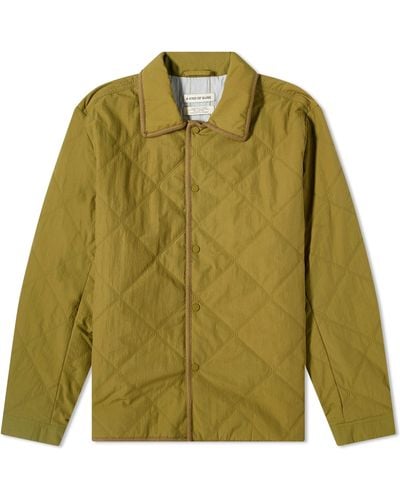A Kind Of Guise Kiljan Quilted Jacket - Green
