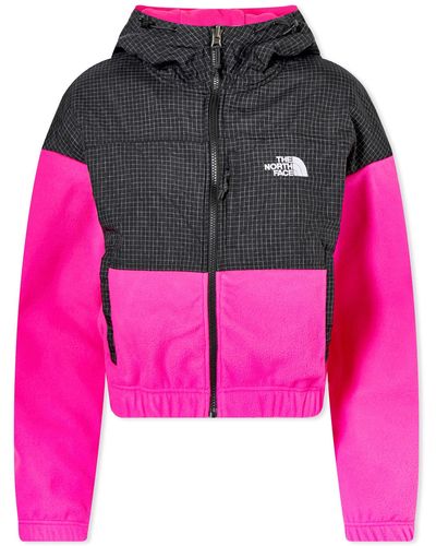 The North Face Convin Microfleece Hoodie - Pink