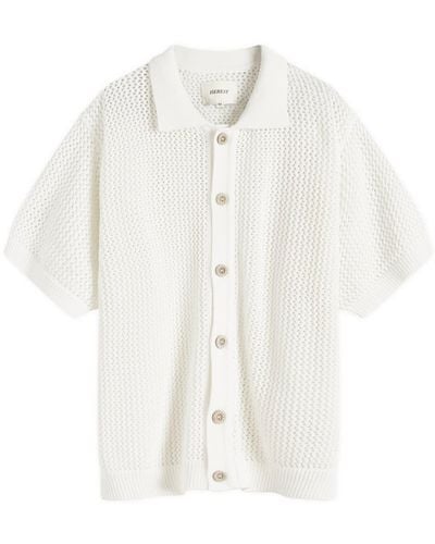 Heresy Braid Knitted Shirt - White