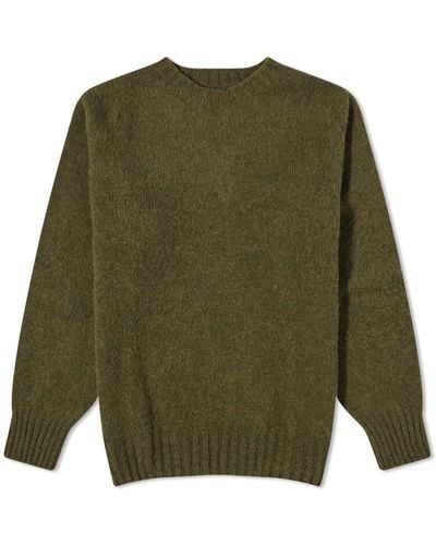 Howlin' Howlin' Birth Of The Cool Crew Knit - Green