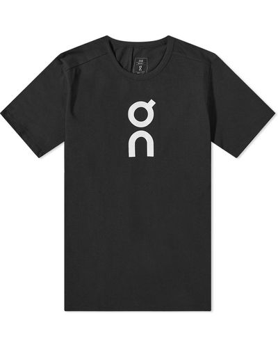 On Shoes Graphic T-Shirt - Black