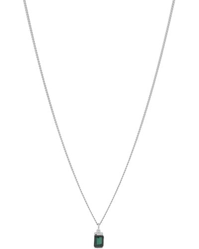 Miansai Valor Quartz Pendant Necklace - Metallic