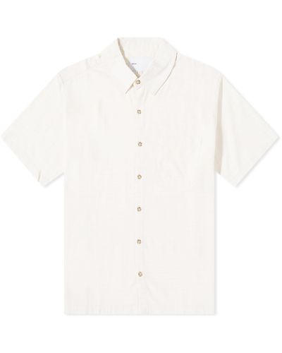 Adsum Short Sleeve Breezer Shirt - White