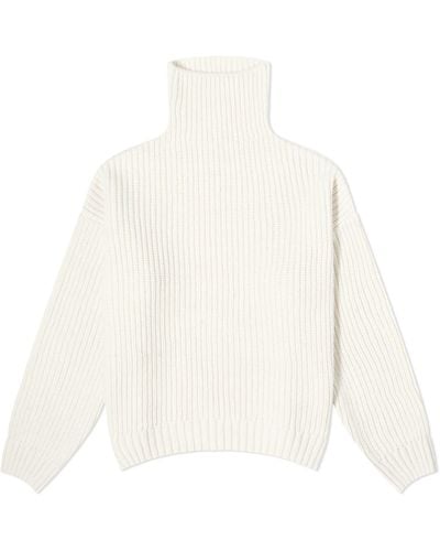 Anine Bing Sydney Sweater Knitted Sweater - White