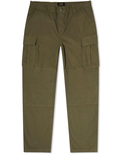 Stan Ray Ripstop Cargo Trousers - Green
