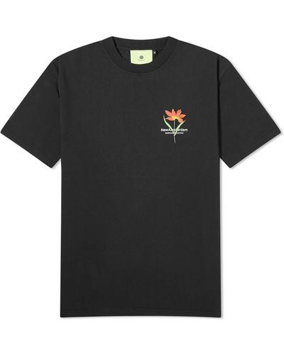 New Amsterdam Surf Association Tulip T-Shirt - Black